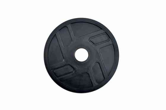 Диск обрезиненный 1.25 кг на гриф 25 мм Гантели, гири, штанги и диски металлический Киев