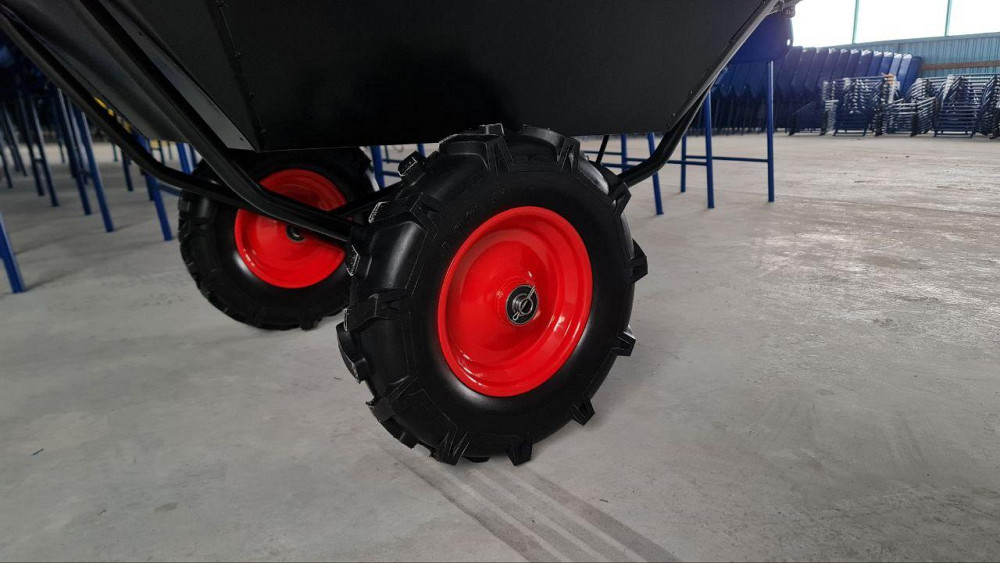 Тачка строительная Garden joys 200 Черный Тачка для перевозки песка Тачка для строительства Белая Церковь - изображение 3