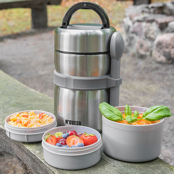 Термос харчовий Noveen TB961 Silver Київ - фото 7