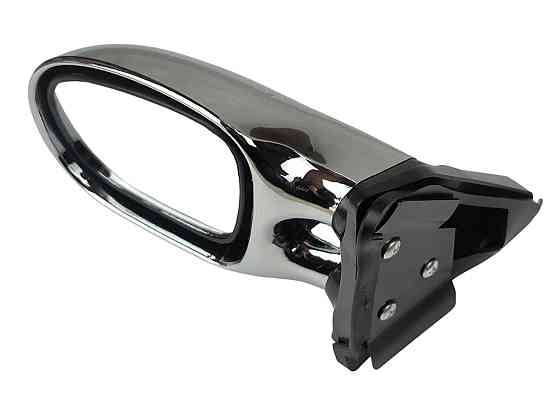 Зеркало заднього виду зовнішнє збільшене універсальне (крапелька) хром (к-кт 2 шт) 2101-2107 Мукачево