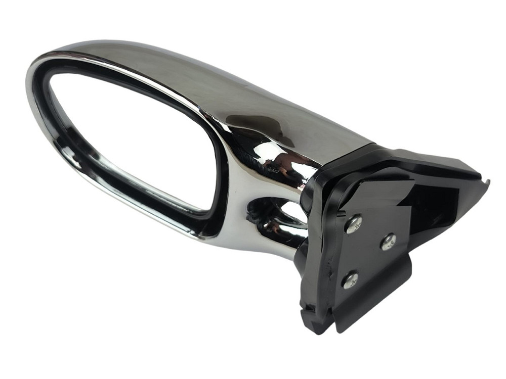 Зеркало заднього виду зовнішнє збільшене універсальне (крапелька) хром (к-кт 2 шт) 2101-2107 Мукачево - фото 1