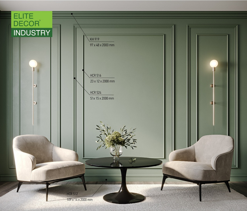 Карниз полимерный для LED освещения Grand Décor KH 919 Днепр - изображение 6