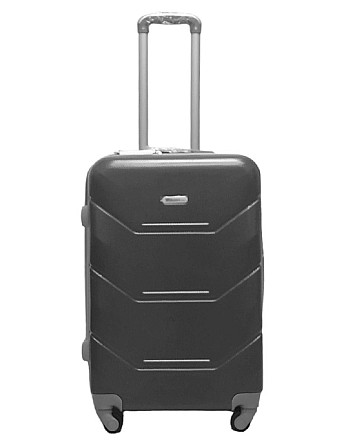 Валіза пластикова MILANO BAG 147 середня 65 см графіт Київ - фото 1