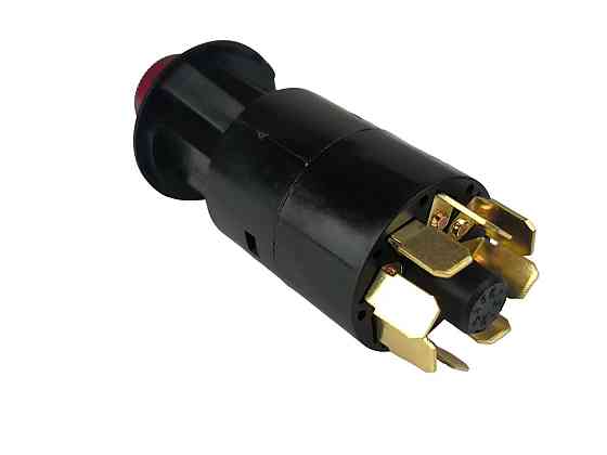 Кнопка сигналізації Камаз, МАЗ, ЗІЛ, ГАЗ 24В (універсальна) (8 контактів) аварійної Мукачево