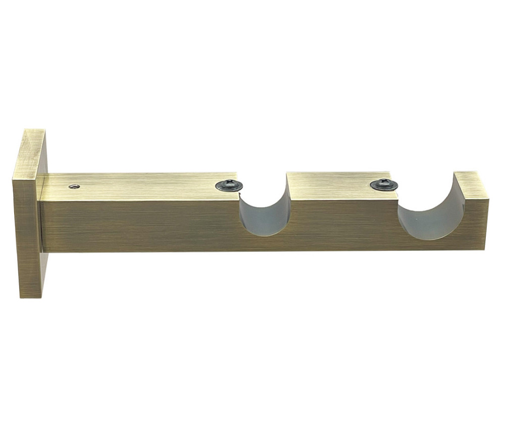 Карниз Orvit Одеон металевий дворядний техно гладка труба кільце металеве Антик 25\19 мм 200 см (00-00026029) Львов - изображение 4