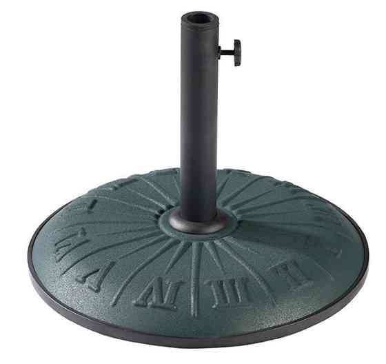 Підставка для парасолі Time Eco TE-С2-15 бетонна кругла зелена, 15 кг Київ
