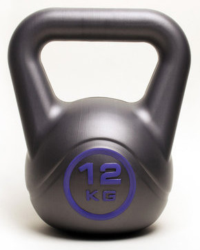 Гиря 12 кг вініл для кроссфіту, фітнесу Київ - фото 1