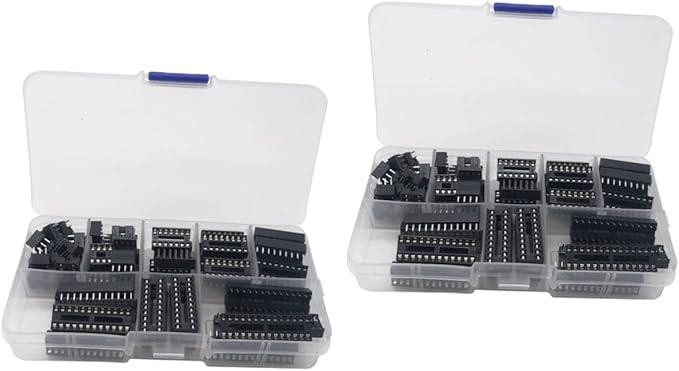 Набор панелей для микросхем DIP, 66 шт, в кейсе Киев - изображение 3