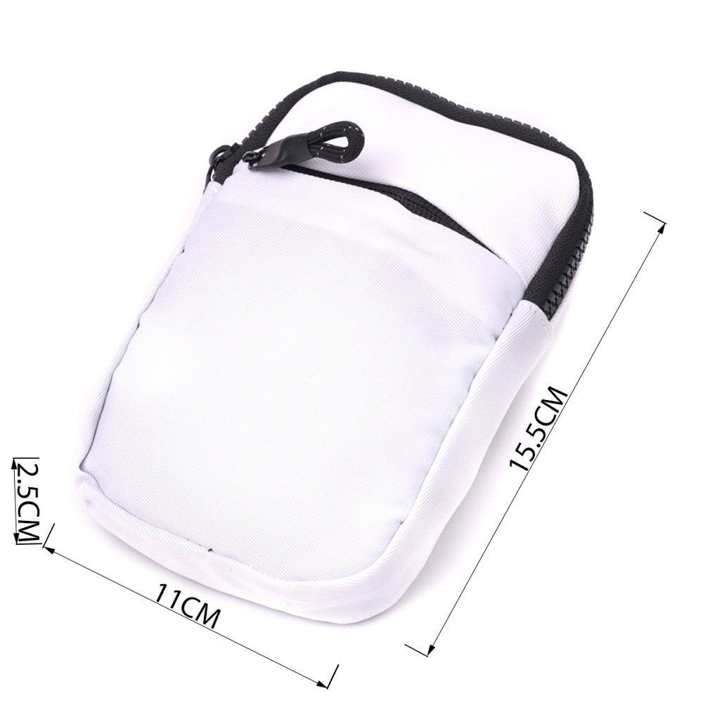 Стильна слінг сумка для подорожей із якісного текстилю Білий (Vintage) Київ - фото 7