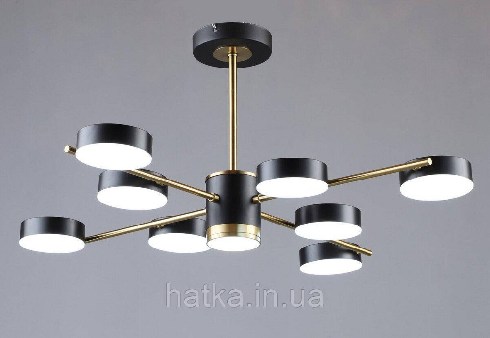 Люстра светодиодная в стиле лофт Sirius B N6369/8 COP+BK Киев - изображение 1