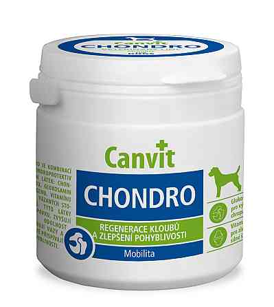 Canvit Chondro (Канвіт Хондро) вітамінна харчова добавка для регенерації суглобів собак до 25 кілограмів. 100 г. Запоріжжя