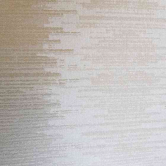 Шпалери флізелінові еко Galerie Metallic FX 0,53Х10 англійські смуги розмиті золотисті піщані Київ