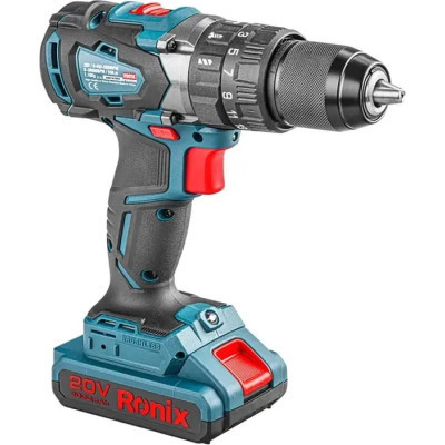 Шуруповерт Ronix ударний акумуляторний 20В, 2Ah х 2 (8905K) Вінниця - фото 9