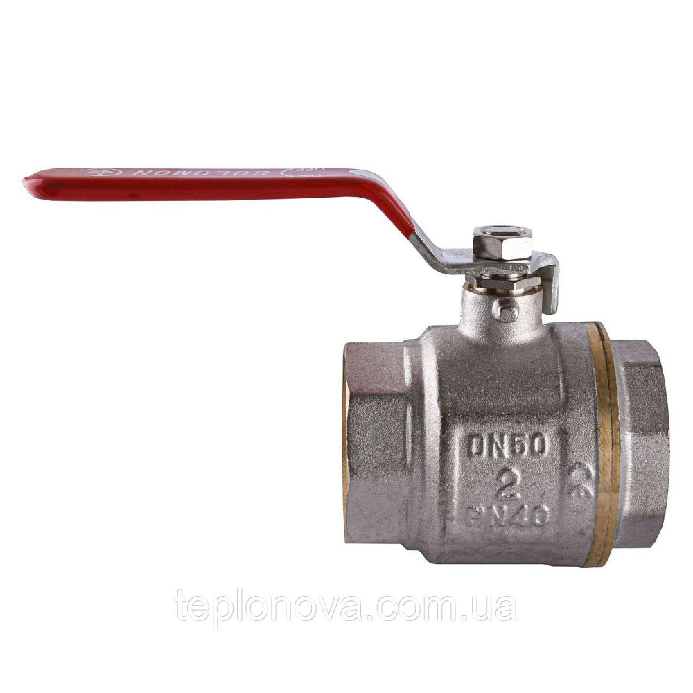 Кран кульовий прямий SOLOMON 2| ВВ КР PN40 В1001 Чернівці - фото 2