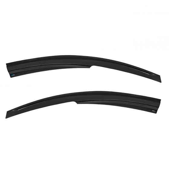 Дефлектори вікон (вітровики) Citroen Berlingo 2008-2017, 2шт, SunPlex, на скотчі Київ