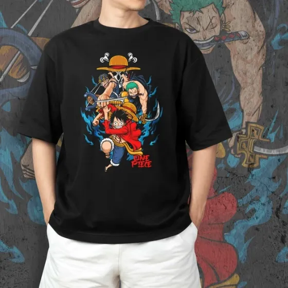 Футболка для підлітка хлопчика з принтом Ван Пис Team Розмір 160 Anime10159 Дніпро