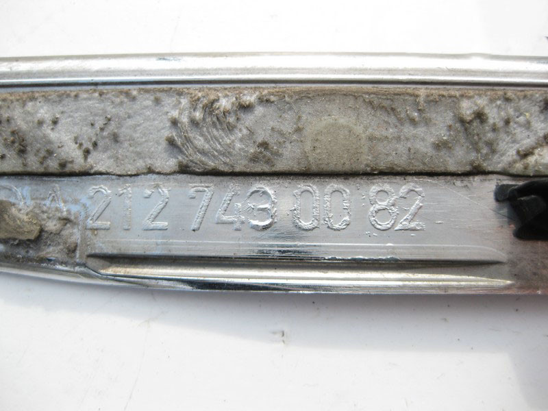 Mercedes-Benz  A2127430282 Хром накладка кришки багажника E-Class W212 Одеса - фото 4