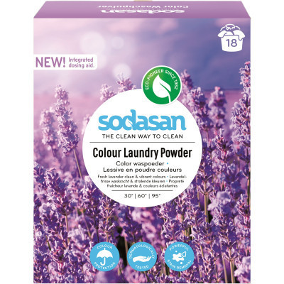 Пральний порошок Sodasan Compact для кольорових і чорних речей з пом&apos;якшувачем 1 кг (4019886050708) Вінниця - фото 1