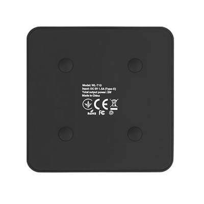 Зарядний пристрій REAL-EL WL-710 black (EL123160018) Вінниця - фото 4