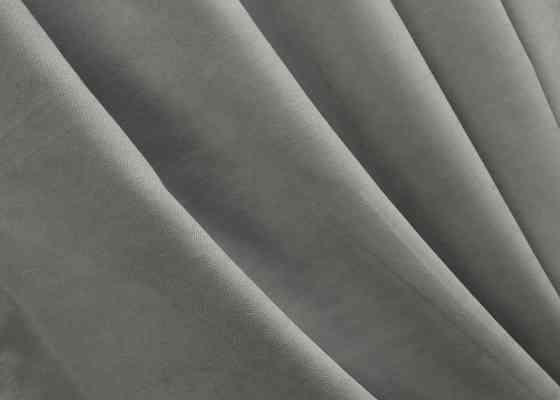 Комплект штор из ткани микровелюр Petek цвет светло-серый 1477ш Киев