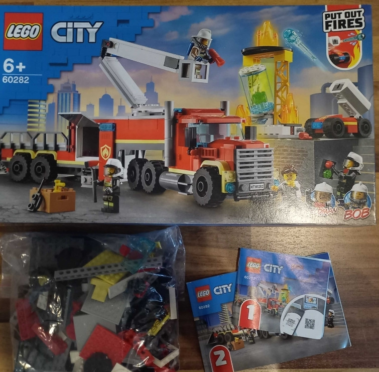 LEGO City Пожежний командний пункт 60282 Харків - фото 1