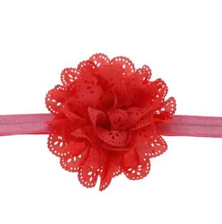 Детская повязка на голову для новороженных one size коралловый Киев