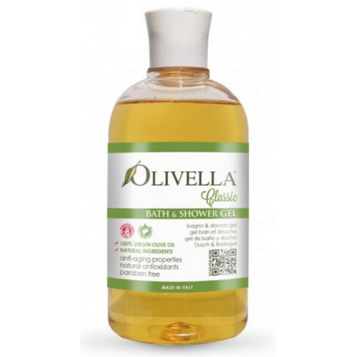 Гель для душа Olivella на основе оливкового масла 500 мл (764412204059) Винница - изображение 1