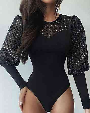 Женский боди с объемными рукавами Diamond 42 Киев