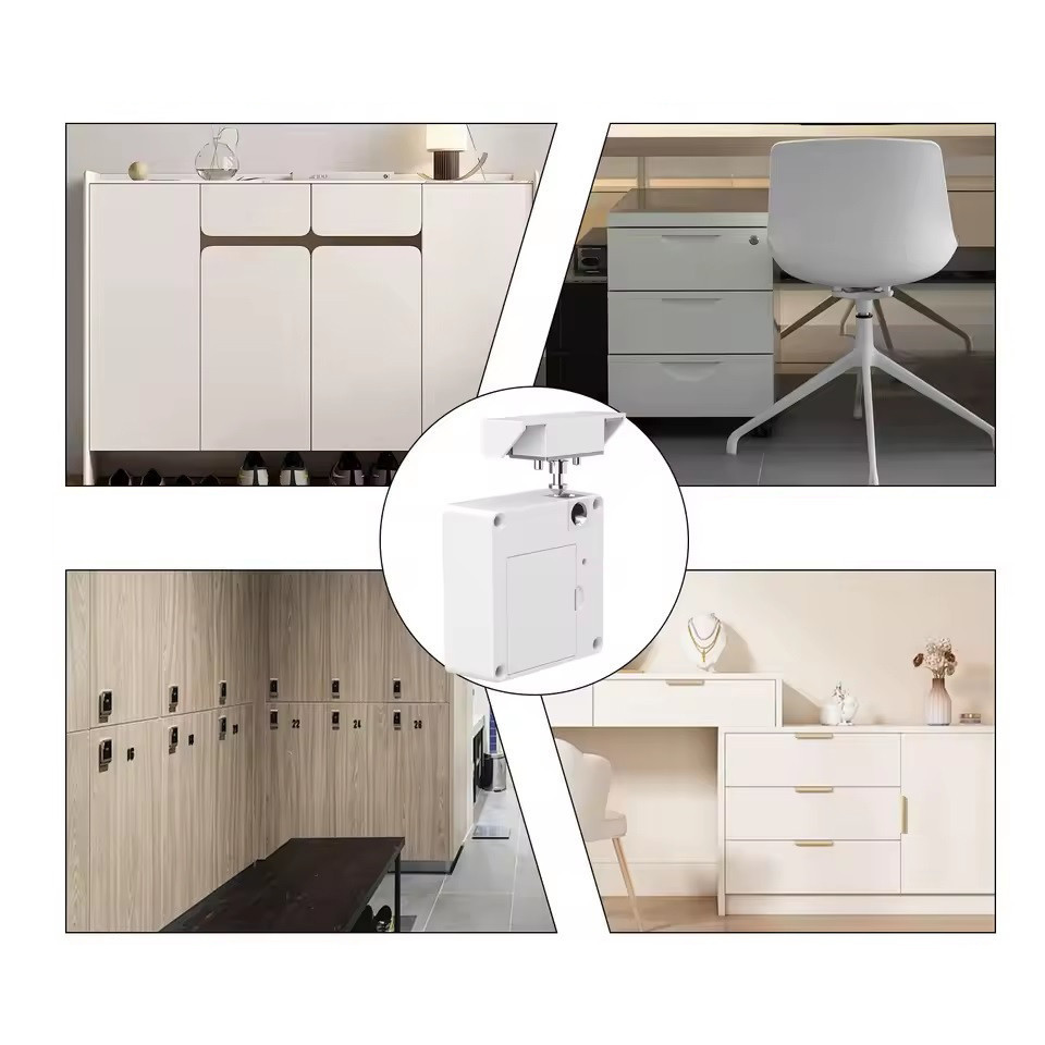 Меблевий RFID замок SEVEN LOCK SL-7733B Bluetooth white Київ - фото 17