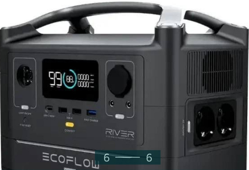 Зарядная Станция EcoFlow RIVER MAX 576 Ват Харьков - изображение 1
