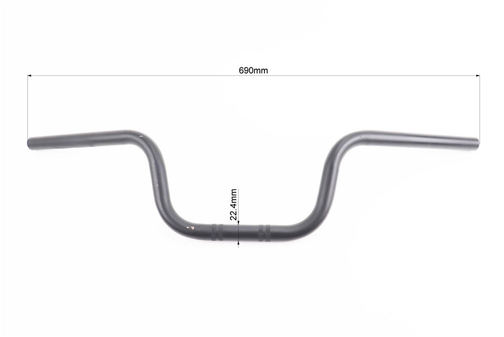 Кермо "стандарт" 690мм, чорний ( незначні подряпини) Киев - изображение 3