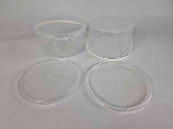 Ведро  с крышкой 2.3 л. прозрачное (1 шт) Харьков