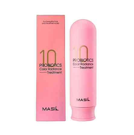 Бальзам с пробиотиками для защиты цвета 10 Probiotics Color Radiance Treatment Masil 300 мл Киев