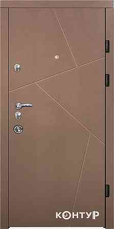 Двері квартирні, серія ТИП 13.0 модель 169 бронзовий браш/вершковий браш Київ