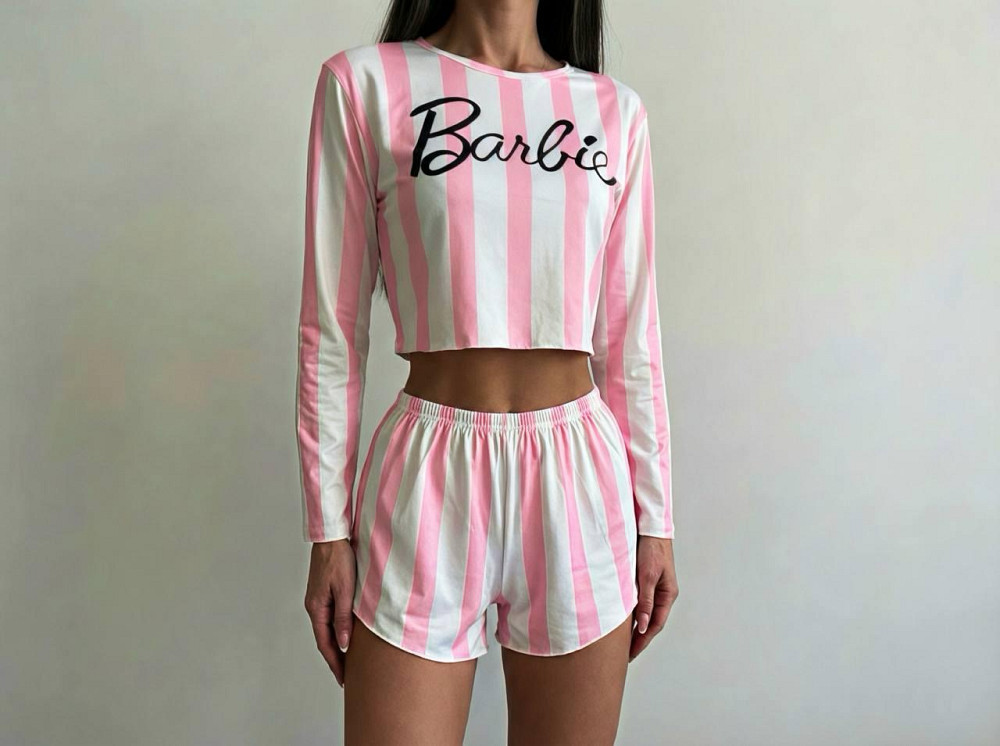 Жіноча піжама двійка: топ і шорти з трикотажу Одеса - фото 5