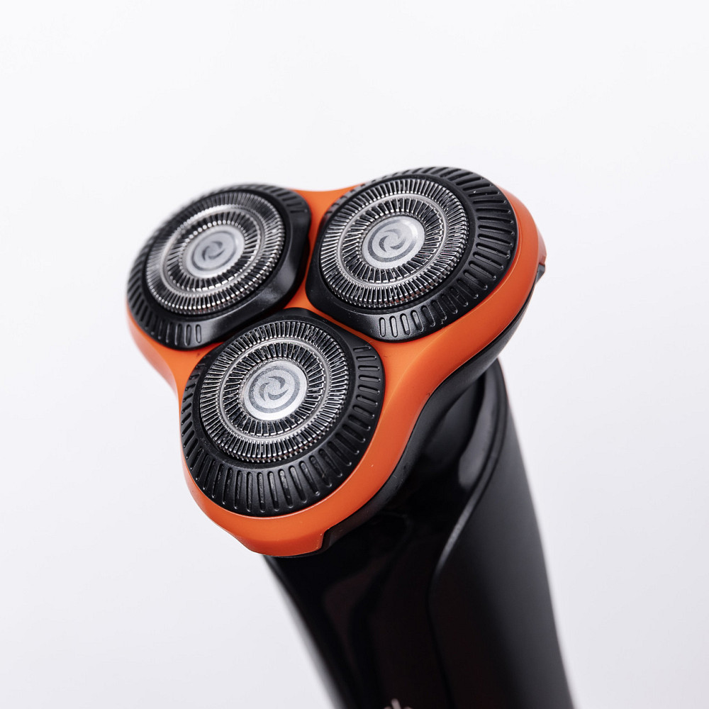 Електробритва 5 Вт 800 mAh бритва електрична бездротова з трьома голівками для гоління Sokany SK-16038R Київ - фото 4