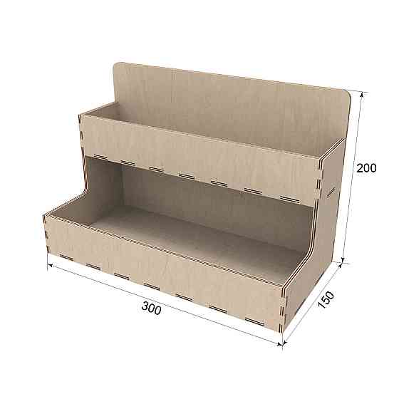 Органайзер EKOSTAR (дерево) 300х150х200 Киев