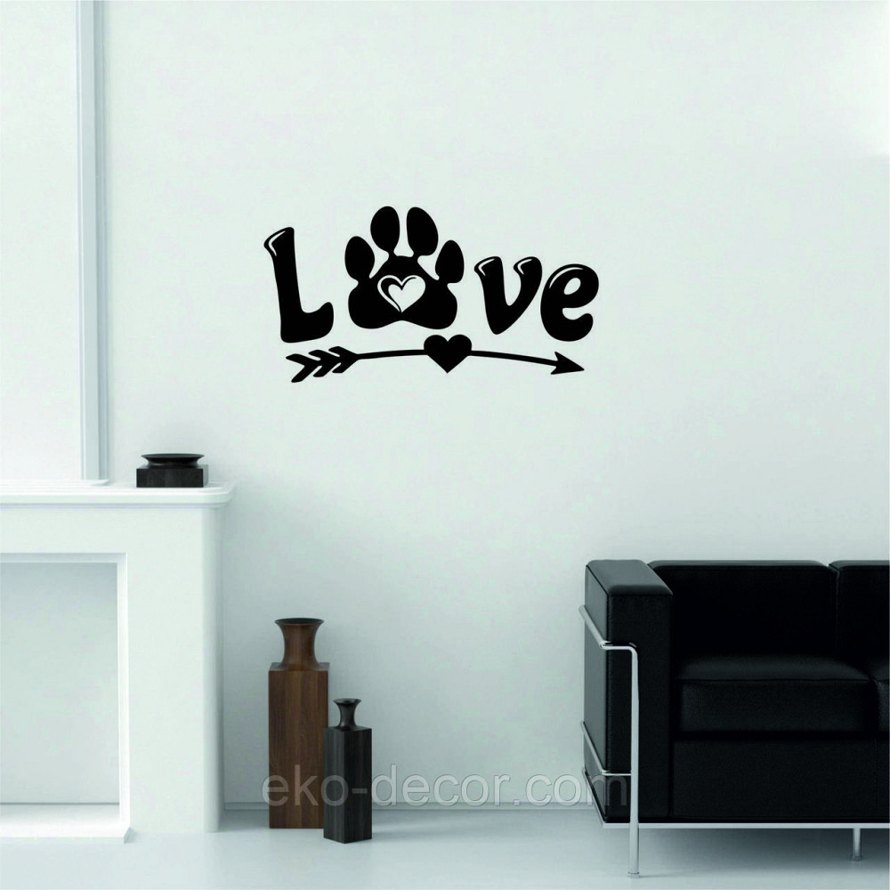 Декоративне настінне 3D Панно «LOVE » Декор на стіну з об'ємом Київ - фото 4