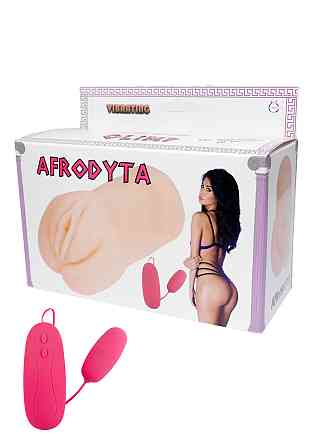 Мастурбатор з вібрацією Vagina Afrodita Sex Aura Київ
