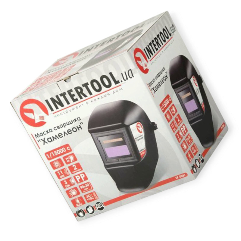 Маска скло 90*30 (Поліпропілен) "Хамелеон" автозатемнення зварювальна Мукачево - фото 4