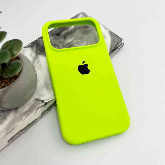 Чохол для смартфона Silicone Full Case AA Open Cam for Apple iPhone 17 Pro 24,Shiny Green Киев