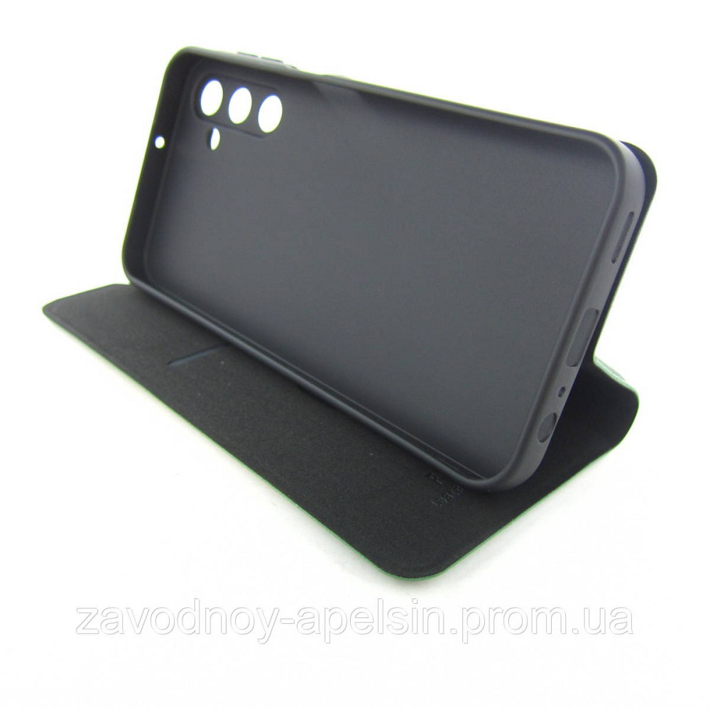 Чехол книжка Samsung A15 A155 A156 Защита камеры (зеленый) Одесса - изображение 3