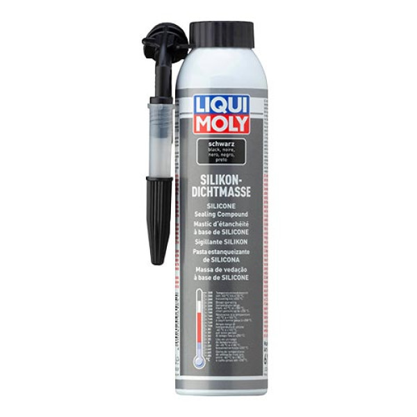 LIQUI MOLY Силіконовий герметик (чорний) - SILIKON DICHTMASSE 0.2л. Киев - изображение 1