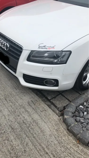 Наклейка на кузов авто Sport mind produced by sports Черная с Красным Киев - изображение 4