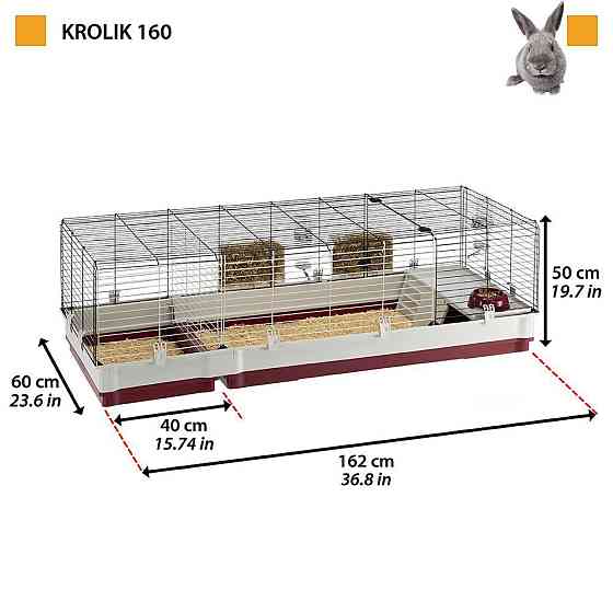 Клетка для кроликов и морских свинок с аксессуарами Ferplast Krolik 160 (Ферпласт Кролик 160) Запорожье