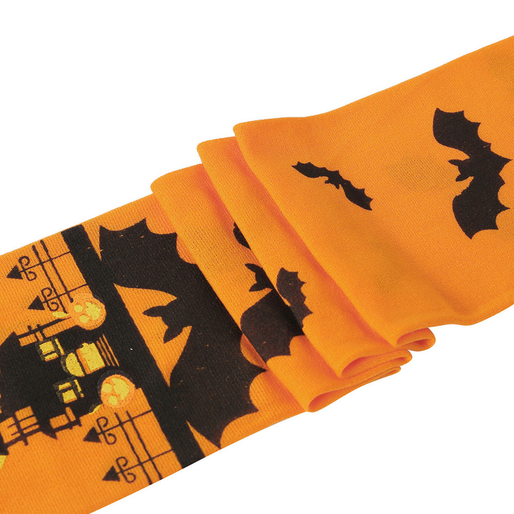 Панчохи для Хелловін Кажани one size помаранчево-чорний Київ - фото 7