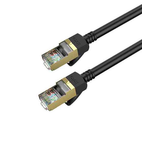 Кабель мережевого LAN RJ45 HOCO US02 Level copper gigabit, 3 м, чорний Вінниця