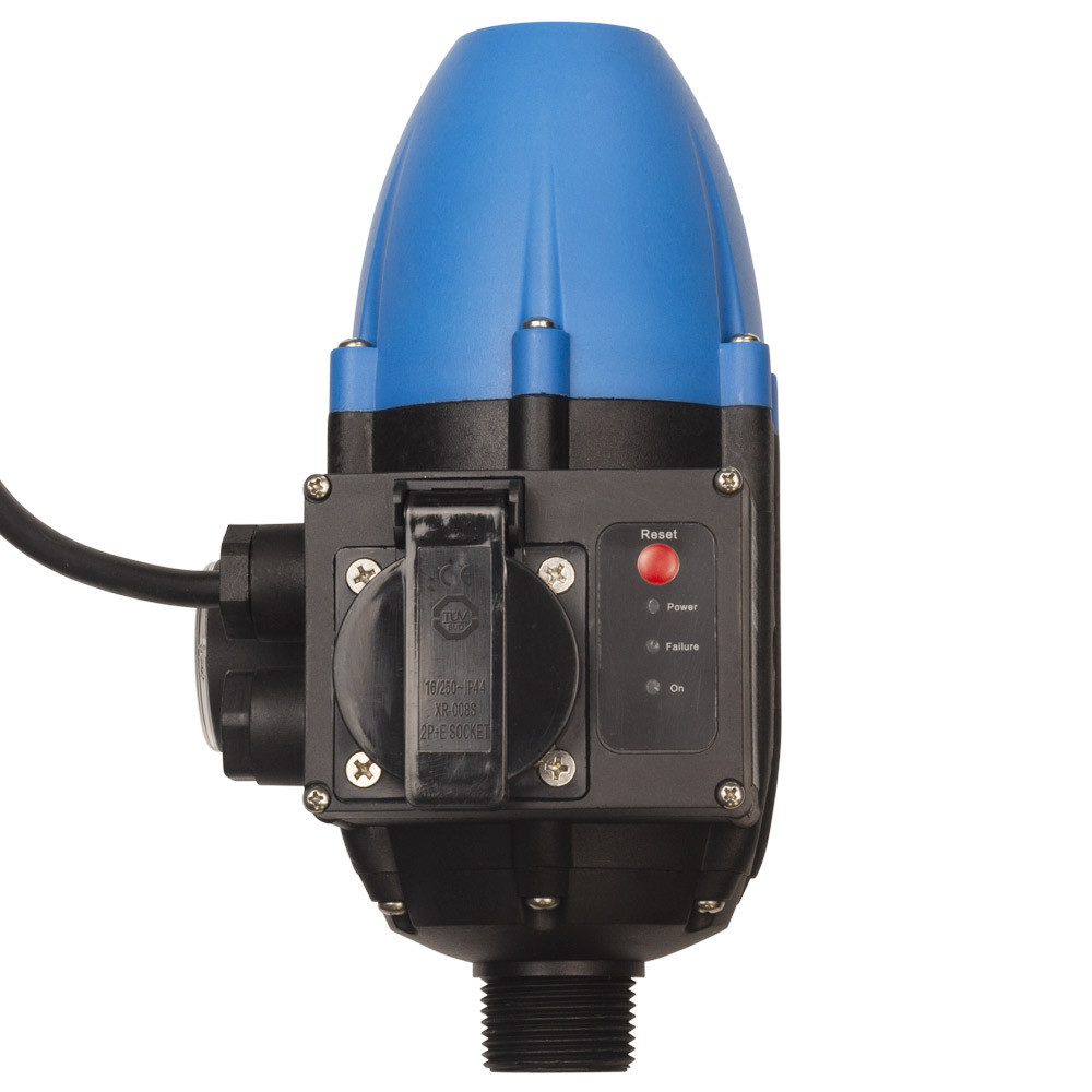 Контролер тиску електронний 1.1кВт Ø1" рег. тиск вкл 1.5-3.0 бар + розетка і вилка WETRON (779734) Рівне - фото 4