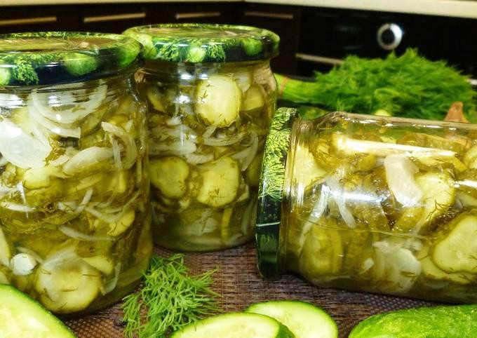 Салат из огурцов Нежинский домашний 0,5 л Киев - изображение 1