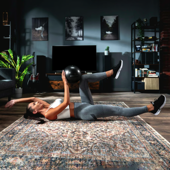 Фітбол Hop-Sport 25см чорний Київ